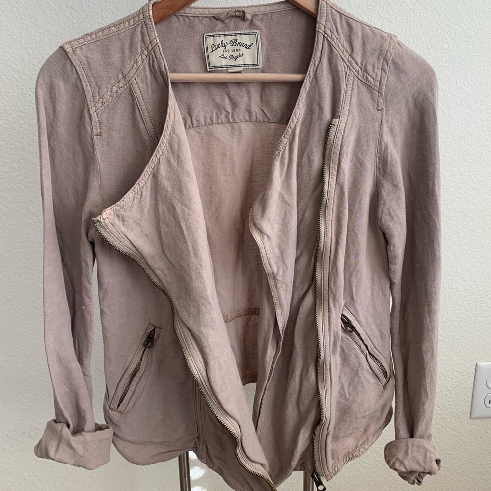 Lucky Addisyn Update Linen Blend Jacket